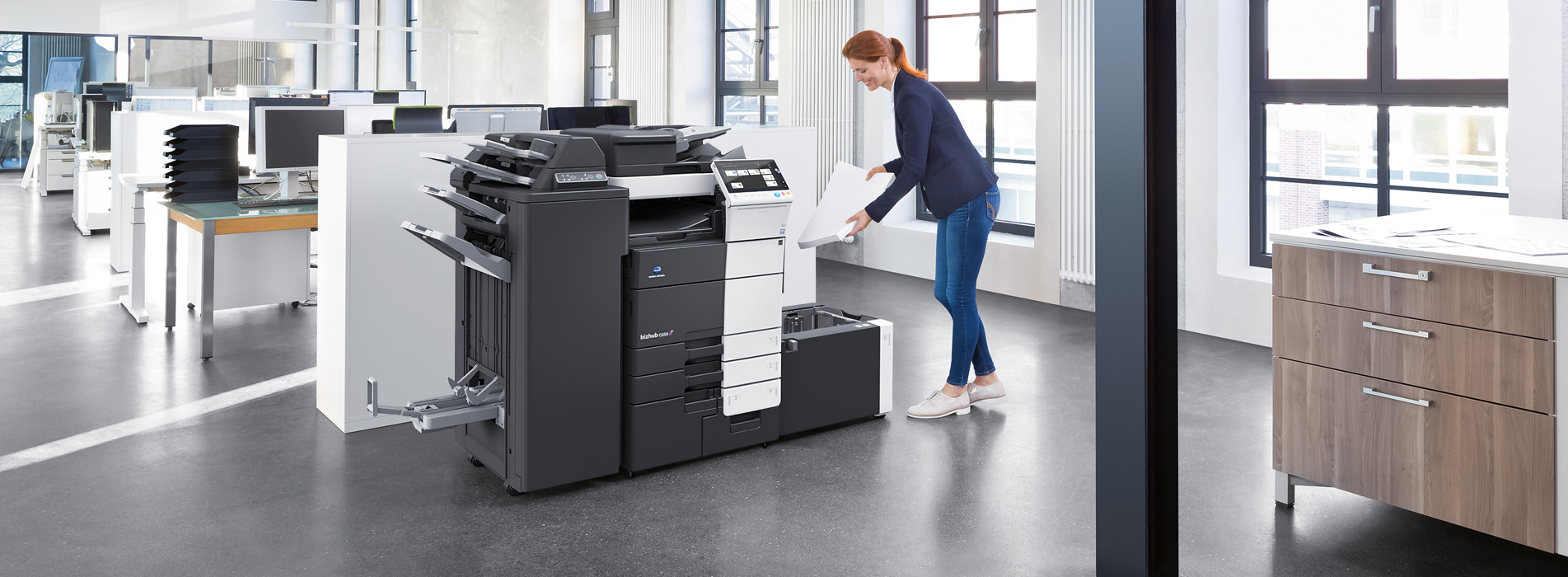 Multifunktionsdrucker im Büro